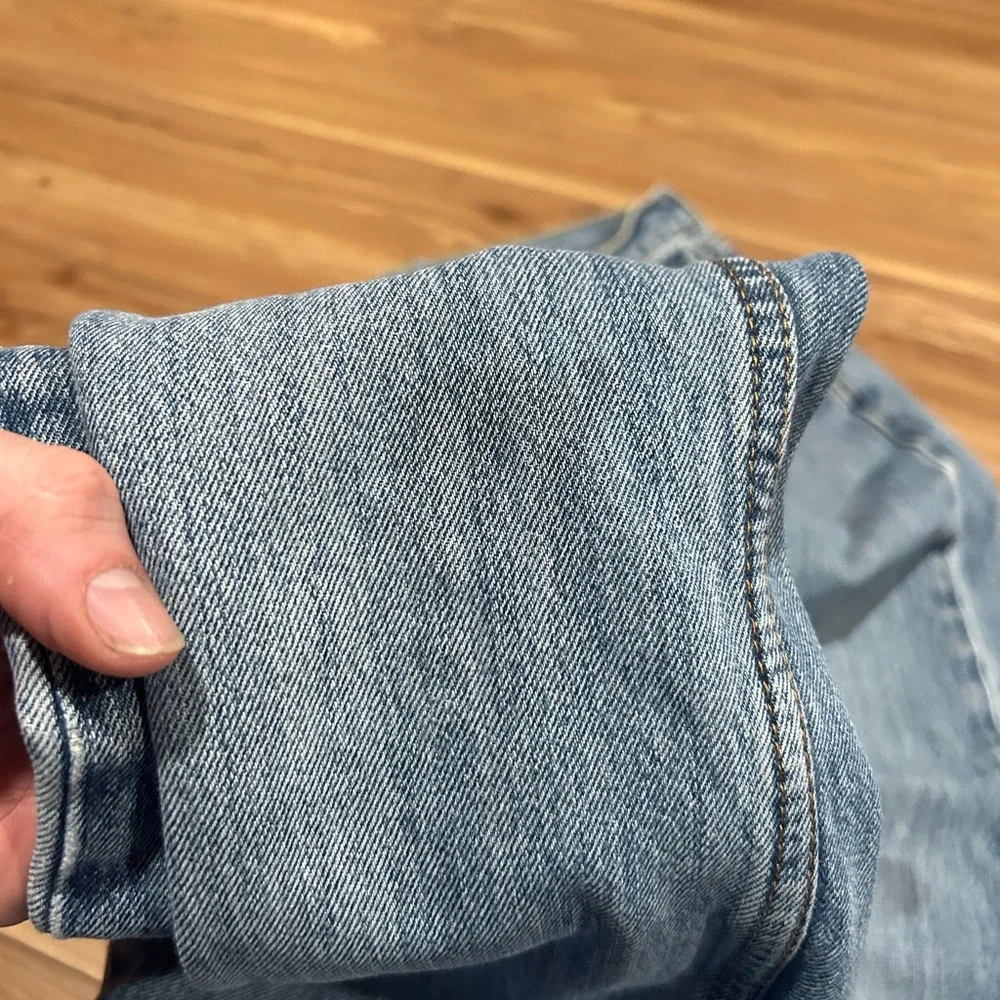 Levi's Blue Straight-Leg Jeans with Classic Stitching Vintage 505 Size 30